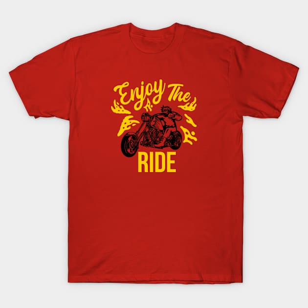 enjoy the ride T-Shirt by FIFTY CLOTH